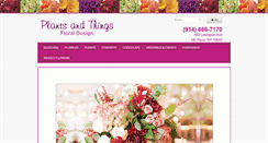Desktop Screenshot of plantsandthingsfloral.com