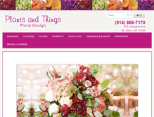 Tablet Screenshot of plantsandthingsfloral.com